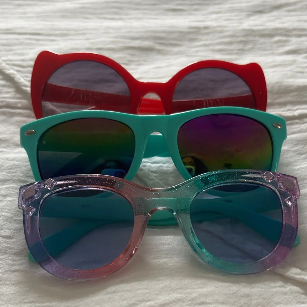 Colorful Sunglasses Trio